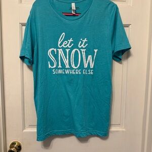 Teal Graphic T-Shirt